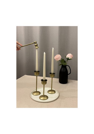 Pirinç Kaplamalı Bloom Set 3'lü Şamdan & Dekoratif Mum Söndürücü Obje Pirinç Kaplamalı - 829988927 Pirinç Kaplamalı Pirinç Kaplamalı Bloom Set 3'lü Şamdan & Dekoratif Mum Söndürücü Obje Pirinç Kaplamalı - 829988927 Pirinç Kaplamalı