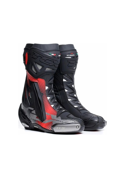 Tcx Rt-race Pro Air Black Red White Tekstil Bot Siyah