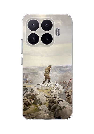 Xiaomi 17t Uyumlu Cephede Komutan Bağımsızlık Atatürk Baskılı Silikon Kılıf Renkli