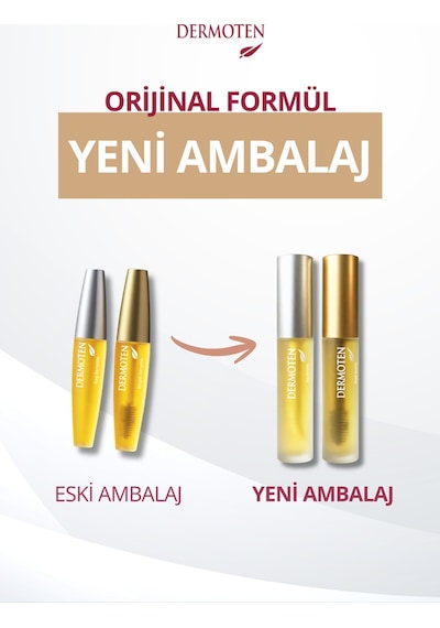 Dermoten Kaş & Kirpik Bakım Yağı 20 ML