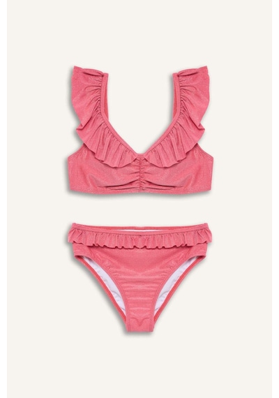 Defacto 2li Bikini Kız Çocuk G5757a826hsrd116 Kırmızı-rd116