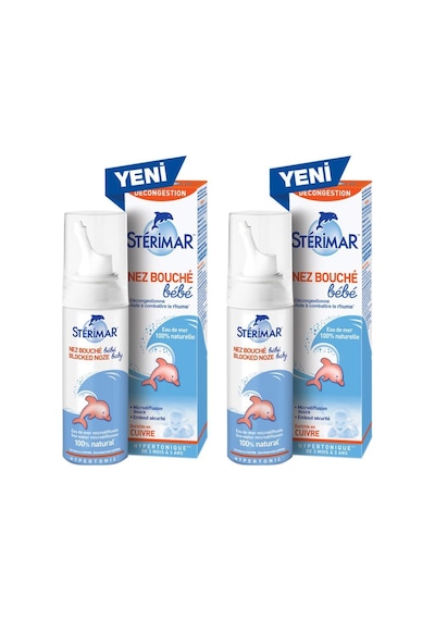 Sterimar Baby Blocked Nose Burun Spreyi 50 ML 2 Adet