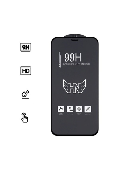 iPhone Uyumlu 12 Pro Max 6.7 3d Full High Aluminum Tempered Cam Ekran Koruyucu- 5775