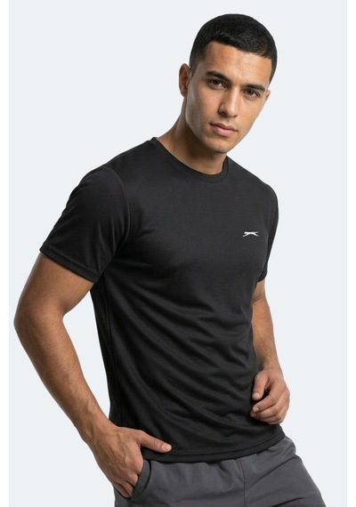 Slazenger Haunted I Erkek Siyah Tişört