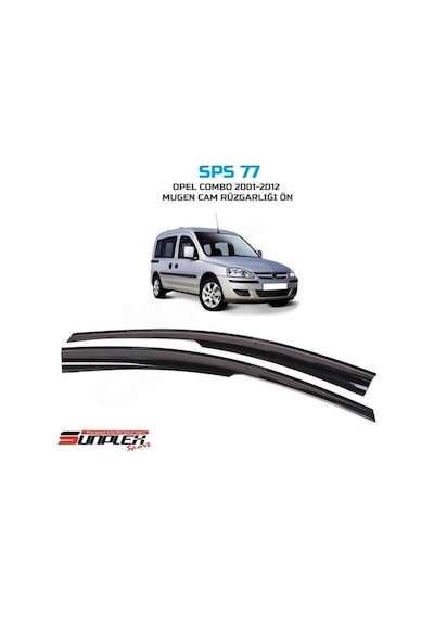 Onkar Cam Rüzgarlığı Sunplex Mugen Opel Combo 2001-2012 2li Sps77 303-027-007