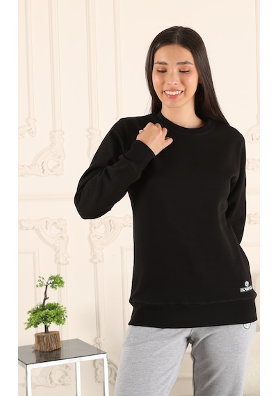Siyah Unisex Sweatshirt Siyah