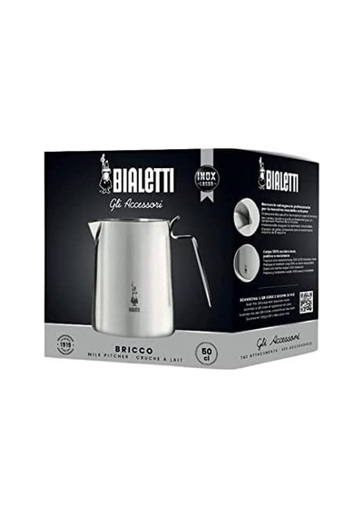 1807 Sütlük "bricco" 50cl, Paslanmaz Çelik, Gümüş, 30 X 20 X 15 Cm Aeropress