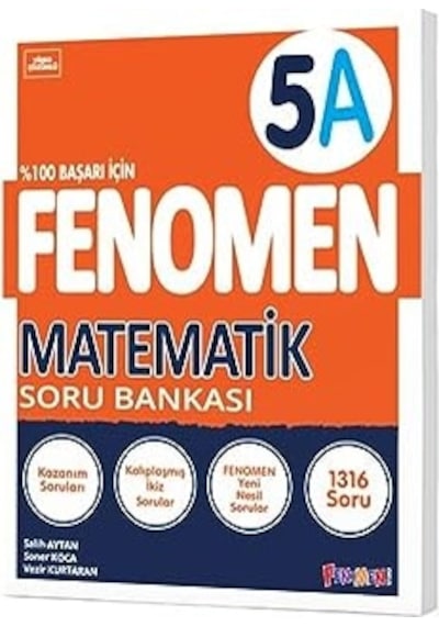 Fenomen Yayınları 5. Sınıf Matematik A Soru Bankası