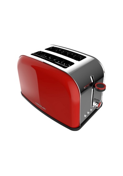 Cecotec Toastin Time 850 Red Lite 850 W Ekmek Kızartma Makinesi