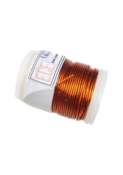 1.00mm x 100m ECE EMAYE KAPLI BAKIR BOBİN TELİ MAKARADA