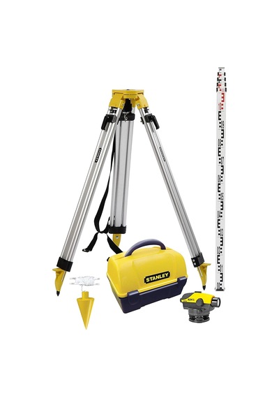 Stanley 1-77-160 AL 24 GVP Lazer Optik Nivo Kit