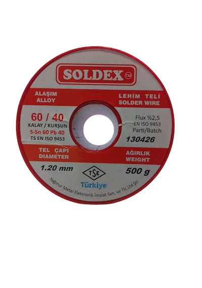 Soldex Lehim Teli 1.2 Mm 500 Gram