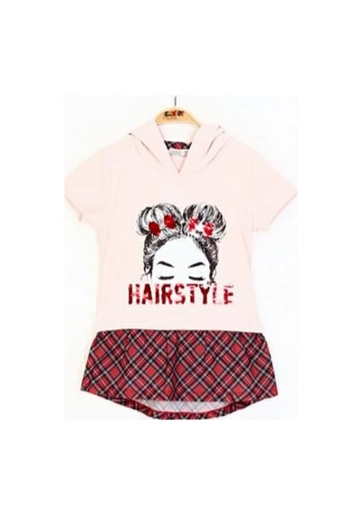 Toontoy Kids Toontoy Kız Çocuk Haırstyle Pul Palet Elbise Pudra