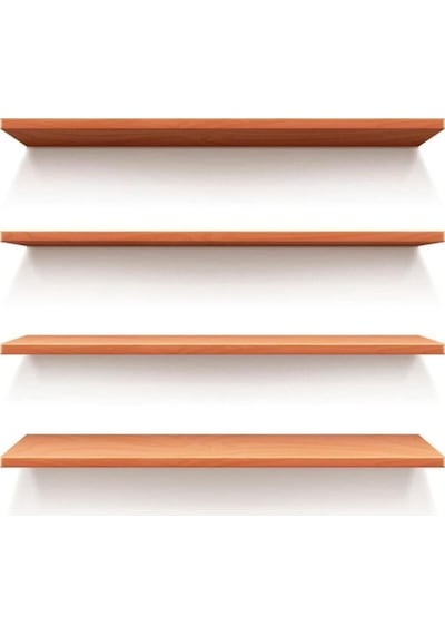 Telvesse Kolay Montaj Gizli Raf Tutucu 8 Mm X 14 Cm 2 Adet - Raf Altı - Tek Ebat Raf Altı