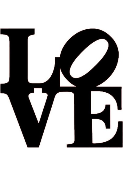 Love Oto Cam Sticker Siyah 15 15 Cm