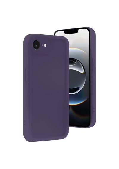 Newface Apple iPhone Uyumlu 16e Kılıf Viera Silikon - Mor Diğer