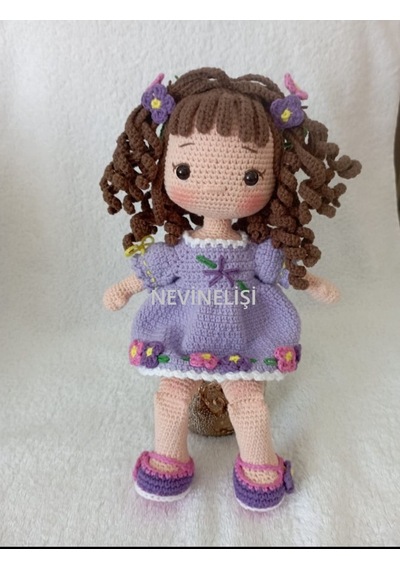 Amigurumi Asel Bebek Çok Renkli