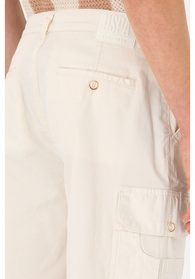 U.s. Polo Assn. Erkek Krem Şort / Bermuda 50300424-vr071 Krem