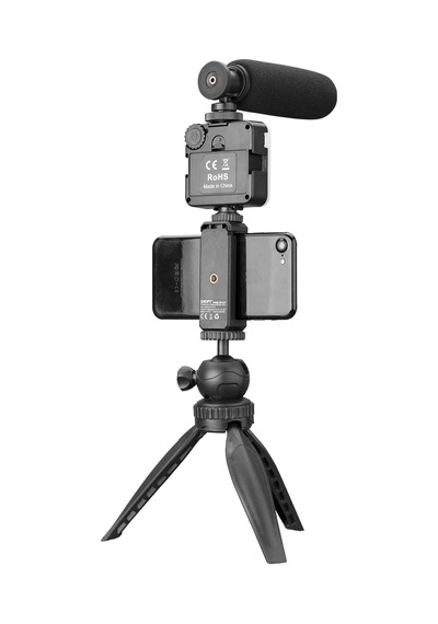 Snopy SN-11P Profesyonel Vlogging Mikrofon Seti