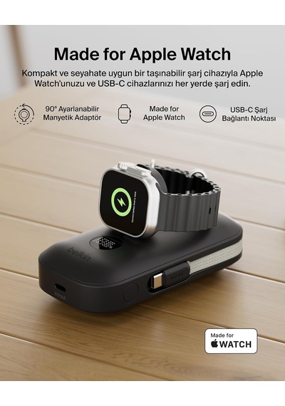 Boostcharge Pro 10k Mah Power Bank, Apple Watch Şarj Cihazlı, Entegre Örgülü Usb-c Kablo Ve Dijital Ekranlı Taşınabilir Şarj Cihazı, 45 W, 3 Cihazı Aynı Anda Şarj Edebilen Batarya Paketi, Siyah Boostcharge Pro 10k Mah Power Bank, Apple Watch Şarj Cihazlı, Entegre Örgülü Usb-c Kablo Ve Dijital Ekranlı Taşınabilir Şarj Cihazı, 45 W, 3 Cihazı Aynı Anda Şarj Edebilen Batarya Paketi, Siyah