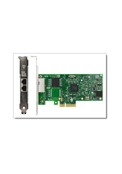 Lenovo 7ZT7A00534 Intel I350-T2 Dual 2 Port Gigabit Nic Network Adapter