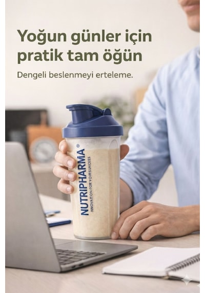 Whey Proteinli Öğün Yerine Geçen Shake Tropikal Karışık Kutu Bariatrik Protein 30 Saşe + Shaker Karışık