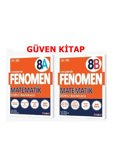 Fenomen 8.sınıf Matematik A-b Soru Bankası Seti