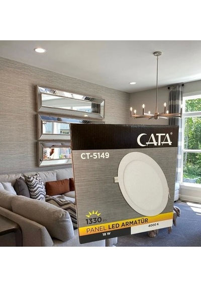Cata Ct-5169 18 Watt Sıva Altı Led Panel Günıığı 5 Adet