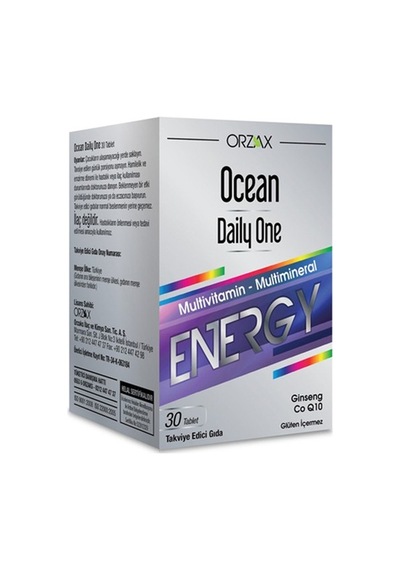 Orzax Ocean Daily One Energy 30 Tablet