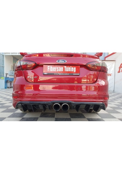 Ford Focus 3 Sedan Arka Tampon Eki------fibersan Tuning