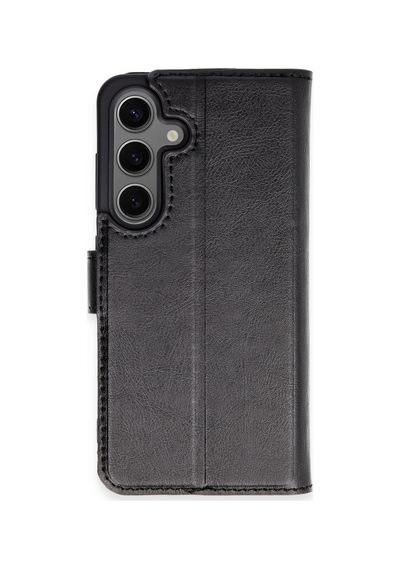 Newface - 779 - Samsung Galaxy Uyumlu S24 Kılıf Trend S Plus Kapaklı Kılıf - Csmo-tex - - Siyah Sıyah