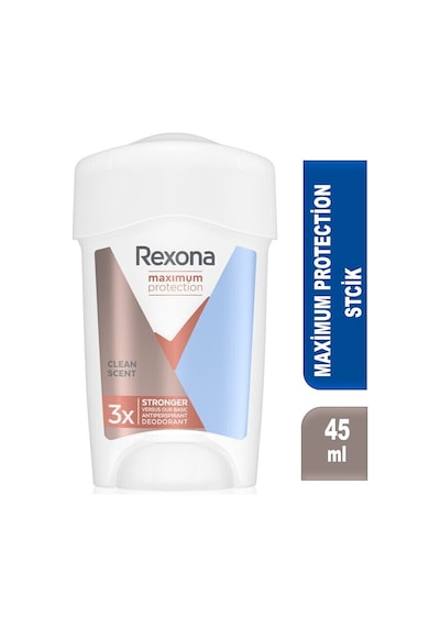 Rexona Maximum Protection 96H Clean Scent Kadın Stick Deodorant 45 ML