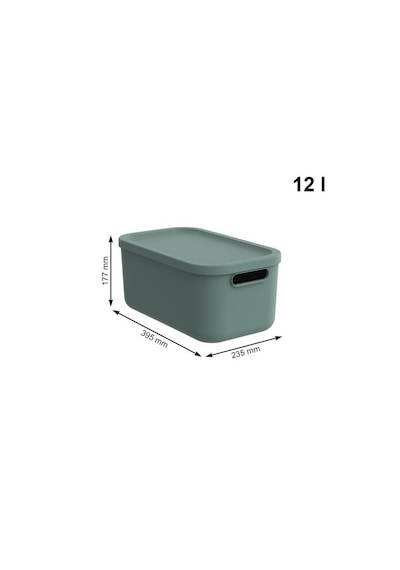 Albula Light Modern Depolama Kutusu 12l Yeşil