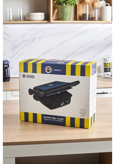 Karaca X 2400 W Fenerbahçe Lisanslı Taraftar Logo Plakalı Tost Makinesi