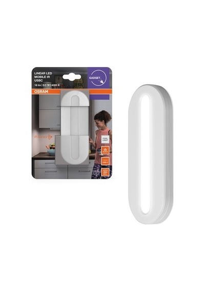 Osram Linear Led 0.5w 4000k 20lm Mobil Ir Usb Beyaz Işık Sensörlü Açık