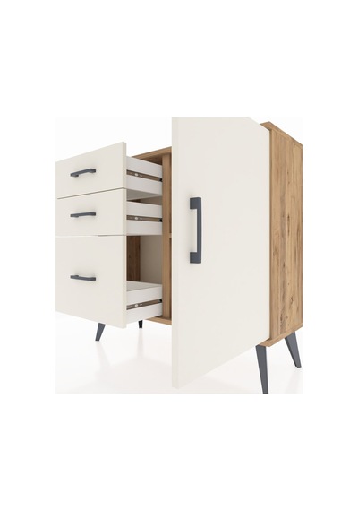Arges Şifonyer Tek Raflı 3 Çekmeceli Tek Kapaklı 88x30x80 Çam-aytaşı Aytaşı Arges Şifonyer Tek Raflı 3 Çekmeceli Tek Kapaklı 88x30x80 Çam-aytaşı Aytaşı