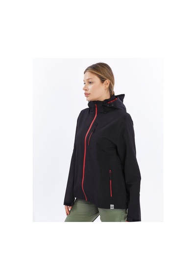 Mapamyumco Windbreaker Kadın Ceket-siyah Siyah