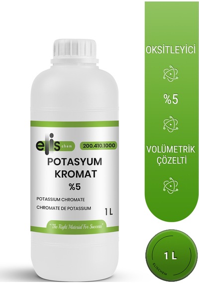Potasyum Kromat Solüsyon Çözeltisi %5 1 Litre