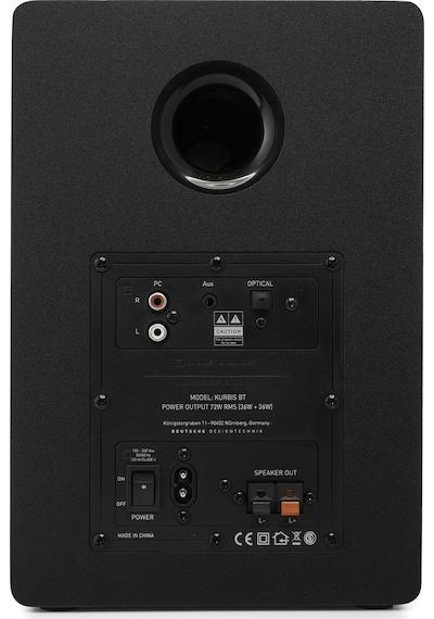 Thonet & Vander Kurbis 72w Rms Hoparlör 2.0 Sinema Bluetooh 5.0 Rca Optik Uzaktan Kumanda Siyah Renk