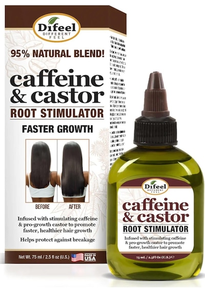 Difeel Caffeine & Castor Saç Bakım Solüsyonu 75 ML