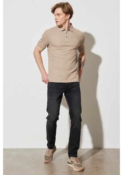Wrangler Erkek Polo T Shirt W231325614 Vizon
