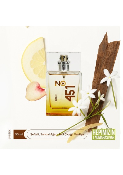 No: 451 + 172 Unisex / Kadın Parfüm Edp 50 Ml Fresh / Floral - Mn Baharat