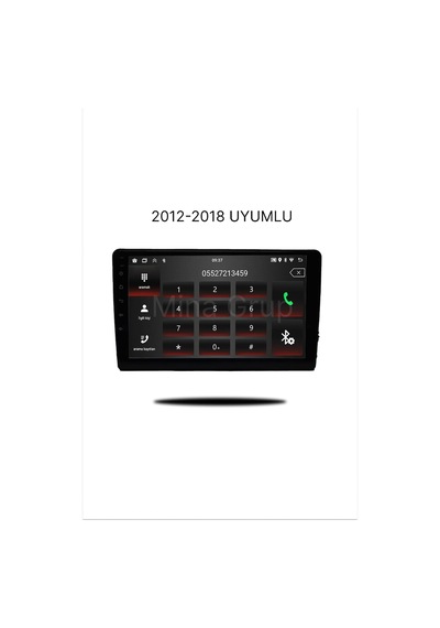 Peugeot Partner 2012-2018 Uyumlu Multimedya Carplay & Android Auto Geri Görüş Kamera Hedi
