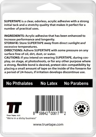True Tape Super Tape Protez Saç Bandı Rulo (2.5Cm X 32.91M)