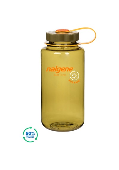 Nalgene Wm Woodsman Suluk Matara 1L Haki Yeşil