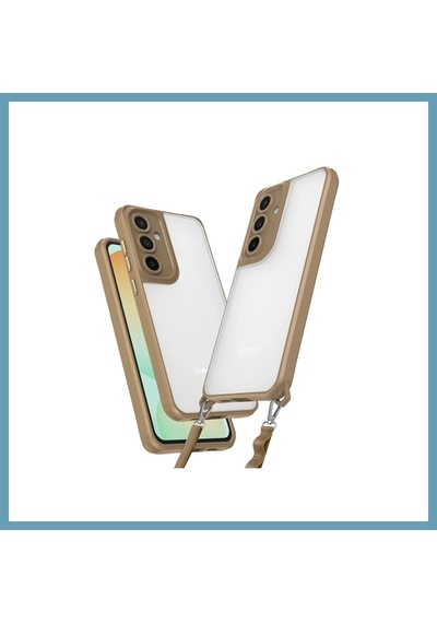 Bezos Samsung Galaxy A35 5g Uyumlu Kılıf Penta Silikon Kılıf - Çöl Titanyum Mbt06