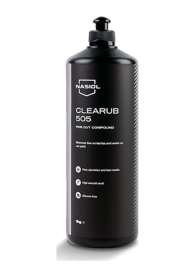 Nasiol Clearub 505 Hafif Çizik  Polisaj Pastası Pasta Cila 1kg Silikonsuz Boya Parlatıcı