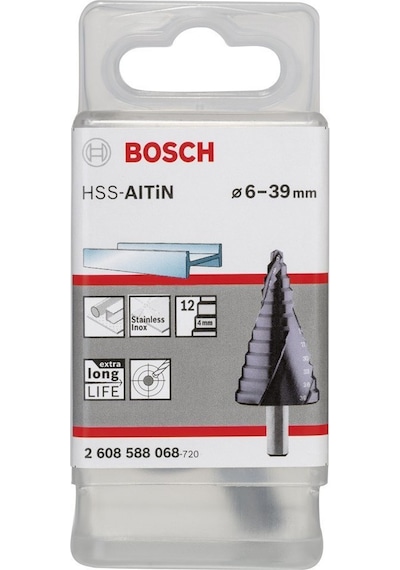 Bosch HSS-AlTiN 12 Kademeli Matkap Ucu - 2608588068
