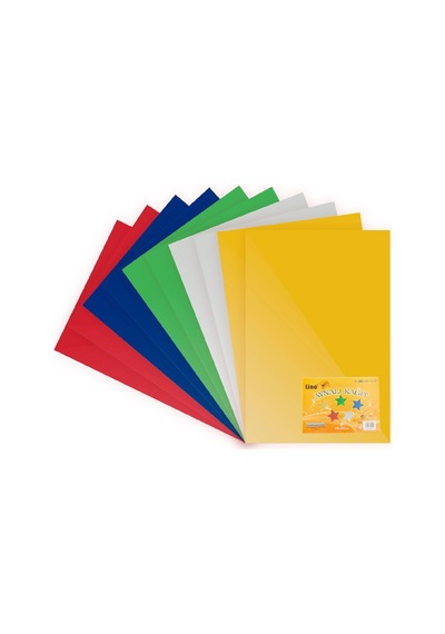 Lino Aynalı Metalik 23x33 Fon Kartonu 5 Renk 10 Lu 2708j 10 Adet