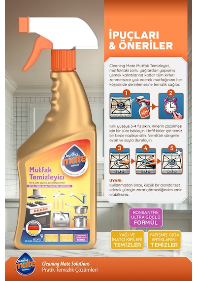 Ultra Güçlü Yağ Çözücü Mutfak Temizleyicisi - 684192742 Diğer